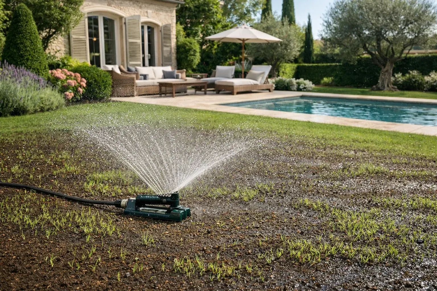 Pourquoi arroser le Cynodon 2 à 4 fois par jour ?