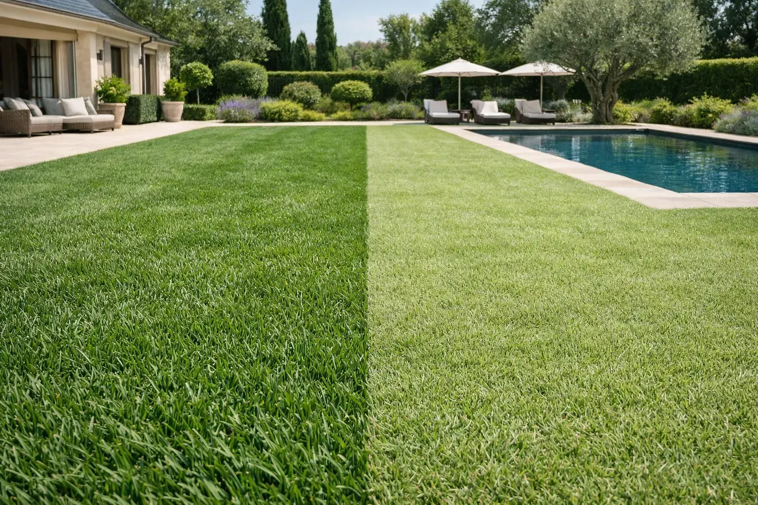 Quelles sont les différences entre le Kikuyu et le Paspalum ?